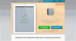 Desktop Screenshot of lessonnote.com